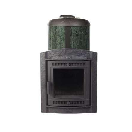 Печь банная ProMetall Атмосфера L+ в ламелях Верде Гватемала наборный рисунок в Борисове
