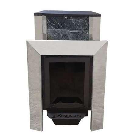 Печь банная Пегас 16 со стеклом в камне змеевик в Борисове