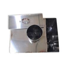 Бак самоварный Прямоугольный d115 мм, 80л; AISI430- 1,0мм в Борисове