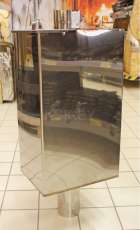 Бак самоварный Прямоугольный d115 мм, 80л; AISI430- 1,0мм в Борисове