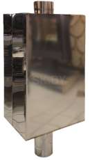 Бак самоварный Прямоугольный d115 мм, 80л; AISI430- 1,0мм купить в Борисове