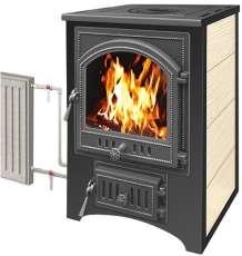 Печь-камин Везувий ПК-01 (205) с плитой и т/о беж.12 кВт купить в Борисове