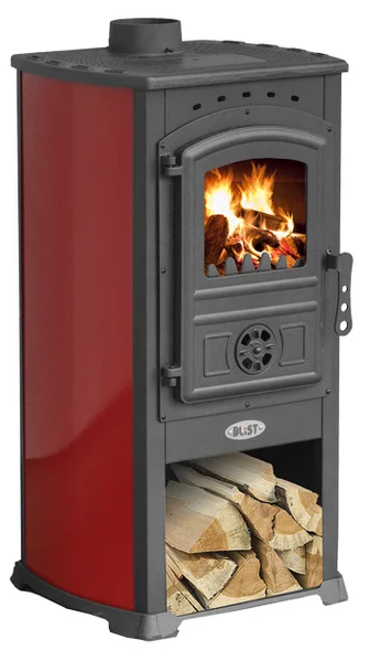 Печь-камин Blist Zar красная в Борисове