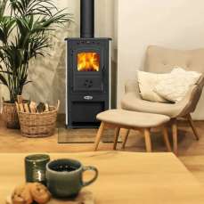 Печь-камин Blist Zar красная фото в Борисове