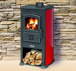 Печь-камин Blist Zar красная в Борисове