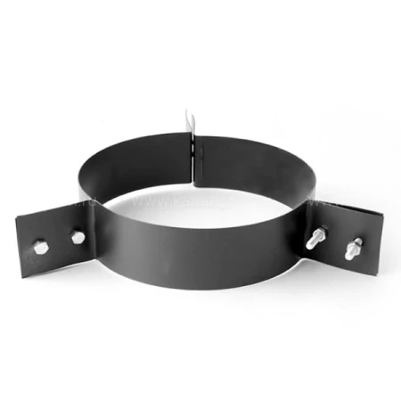 Хомут BLACK (AISI 430/0,5мм) под растяжку д.250 Амазонка бай фото Хомут BLACK (AISI 430/0,5мм) под растяжку д.250 купить в Борисове
