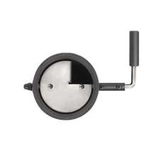 Шибер чугунный поворотный L-500 мм диамтер 115-120 мм в Борисове