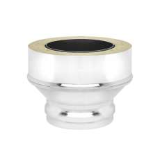 Переход на сэндвич нерж. (AISI 304 0,8мм/0,5мм) д.150х220 (ММ) купить в Борисове