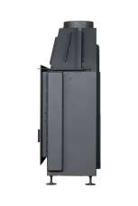 Каминная топка Экокамин Альфа 1000 B подовая черный шамот в Борисове