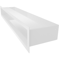 Решетка люфт 90х600 (белая) Амазонка бай фото в Борисове