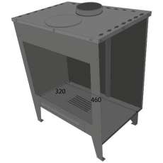 Купить Печь-камин Печь-камин Пегас Опти 180 сталь в Борисове Амазонка бай фото в Борисове