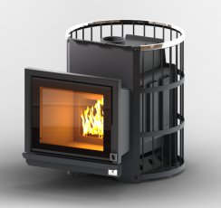 Печь для бани КРОНОС Колизей 24 ВСЧ Панорама Амазонка бай фото в Борисове