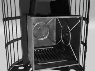 Купить чугунную печь для бани KRONOS КОЛИЗЕЙ 16 ВСЧ ПАНОРАМА в Борисове Амазонка бай фото в Борисове