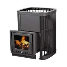 Печь для бани KRONOS ГИГАНТ 24 ВС ПАНОРАМА Амазонка бай фото в Борисове