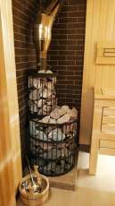 Печь для бани KRONOS КОЛИЗЕЙ 16 ВCЧ Панорама в Борисове