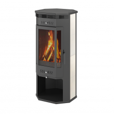 Печь-Камин ASTON 11кВт (180 м3) угловой в Борисове