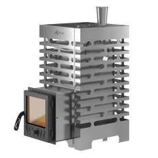 Печь для бани Везувий ASTON 16 INOX стекло в Борисове