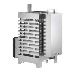 Печь для бани Везувий ASTON 16 INOX стекло АКВА в Борисове