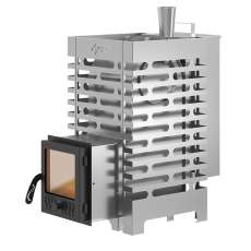 Печь для бани Везувий ASTON 16 INOX стекло АКВА в Борисове