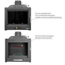Каминная топка EVEREST U10 в Борисове