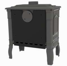 Печь-камин FireWay Gunter N чёрный в Борисове