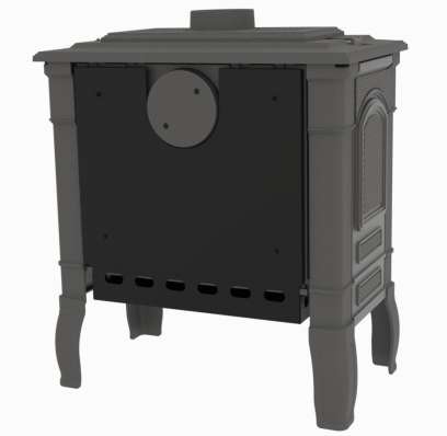 Печь-камин FireWay Gunter N чёрный в Борисове