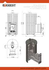 Печь для бани Эверест Steam Master 24 ЧУГУН Ламель Талькохлорит в Борисове