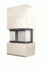 Камин Родос 800 СЛОНОВАЯ КОСТЬ шамот белый в Борисове