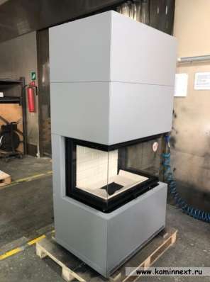 Камин Родос 800 ЧЕРНЫЙ шамот черный в Борисове