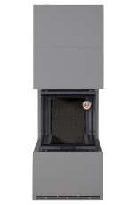 Камин Родос 900 ГРАФИТ, шамот черный в Борисове