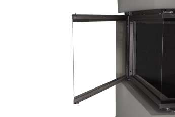 Камин Родос 900 ГРАФИТ, шамот черный в Борисове