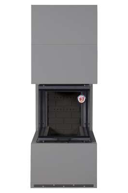 Камин Родос 900 ГРАФИТ, шамот черный в Борисове