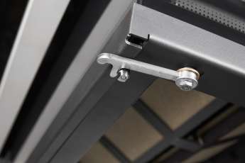 Камин Родос 900 ЧЕРНЫЙ, шамот белый в Борисове