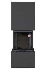 Камин Родос 900 ЧЕРНЫЙ, шамот черный в Борисове