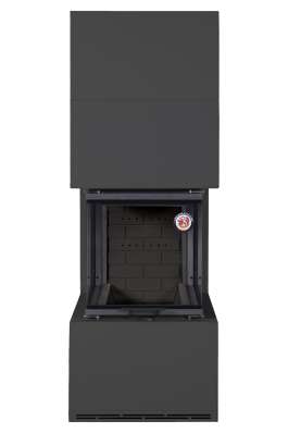 Камин Родос 900 ЧЕРНЫЙ, шамот черный в Борисове