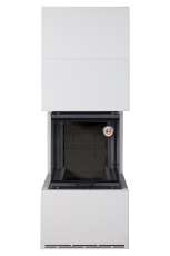 Камин Родос 900 СЛОНОВАЯ КОСТЬ, шамот черный в Борисове