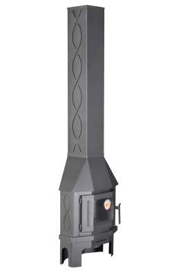 Камин Бавария Мюнхен пристенно-угловой МИНИ графит в Борисове