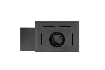 Камин МАДРИД на дровнике Гигант слева черный\белый шамот в Борисове