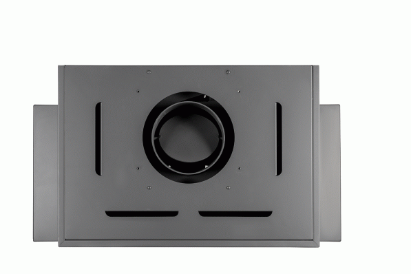 Камин МАДРИД на дровнике Гигант центральный черный\белый шамот в Борисове