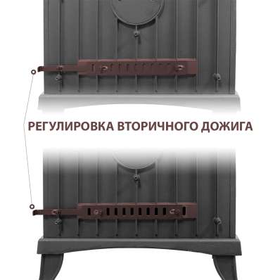 Печь-камин Везувий KZ-14Р Антрацит в Борисове