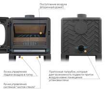 Печь-камин EVEREST F10 в Борисове