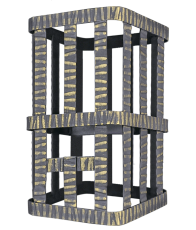 Сетка на трубу для Ураган (250х250х320) Гефест ЗК 18/25/30, Гром 30 под шибер купить в Борисове