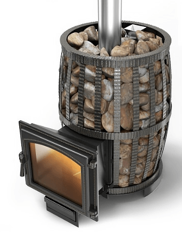 Печь для бани Везувий Легенда Русский Пар Ковка 18 (240) Амазонка бай фото в Борисове