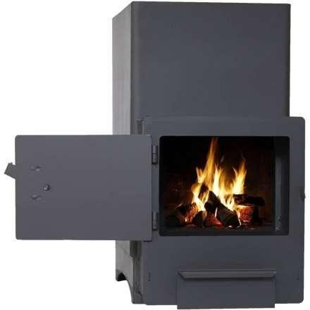 Печь банная Копеечка с выносной топкой стальная фото в Борисове