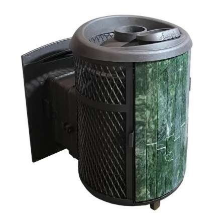 Банная печь ProMetall Атмосфера комбинированная сетка-ламель «Змеевик» Амазонка бай фото в Борисове