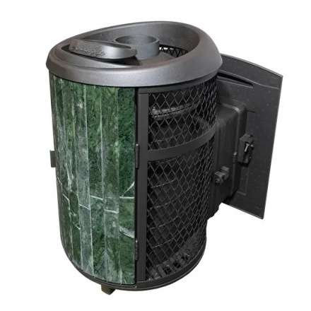 Банная печь ProMetall Атмосфера комбинированная сетка-ламель «Змеевик» в Борисове