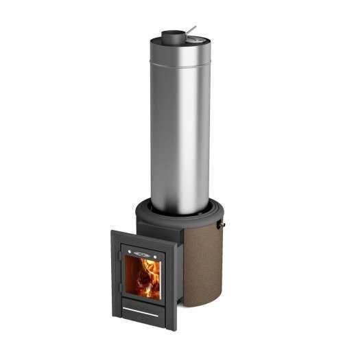 Печь для бани Термофор Скоропарка III INOX Люмина Б чёрная бронза Амазонка бай фото в Борисове