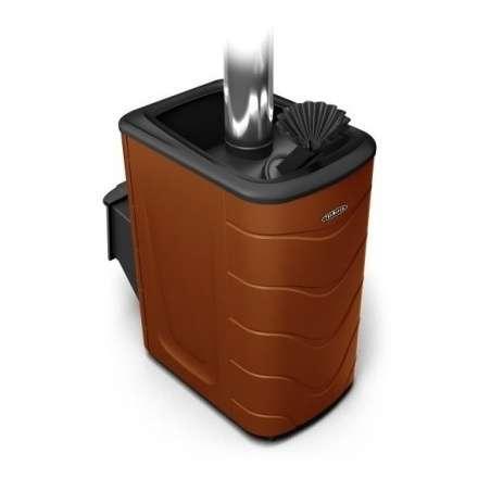 Печь для бани Термофор Гейзер 2014 Inox ДА ЗК терракота купить в Борисове