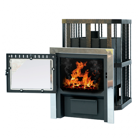 Печь банная Катунь со стеклом в Борисове