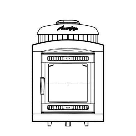 Банная печь ProMetall Атмосфера ламели Окаменевшее дерево в Борисове